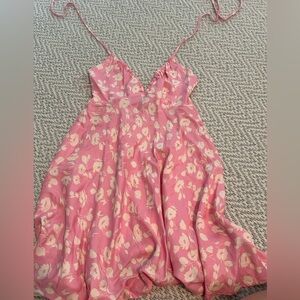 Zara Halter neck mini dress